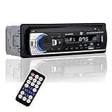 NK Autoradio mit Bluetooth 4.0-1 DIN - 4x40W, AUX-Funktion, MP3 Player und Dual-USB-Anschluss,...