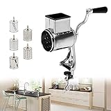 Manuelle Kartoffelreibe Reibemaschine KüChenmaschine GemüSeschneider Drum Trommelreibe Salat...