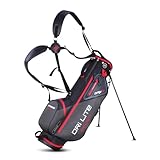 Big Max Dri Lite Seven G Standbag - 2024 Golf Tragebag (Black-red)