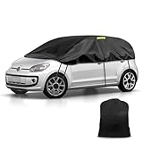 Autoabdeckung Wasserdicht Ersatz für VW UP/SEAT MII//Skoda Citigo 2011-2023, Halbgarage, Autohülle...