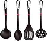 Tefal Ingenio K206S4 Küchenhelfer-Set | Suppenkelle, Gemüselöffel, Löffel, Bratwender |...
