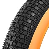 26x4.0 Fat Bike Tires | 26 4.0 Heavy Duty Puncture Proof Ebike Tires | 26x4 Yellow Wall Bicycle | 26...
