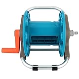 G1/2 Wasserrohr-Gartenwagen, Schlauchtrommel-Aufbewahrungshalter mit Rahmen aus Aluminiumlegierung,...