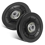 TOYZFRIENDY 2 Stück Pulley Wheel für Fitnessgeräte Nylon Lager Robust und Langlebig Hohe...