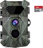 abask Wildkamera, 4K 48MP Wildtierkamera mit Bewegungsmelder Nachtsicht, 0,1s...