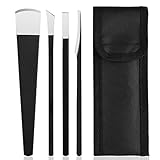 Segbeauty Pediküre-Messer-Set, 4pcs Ingrownzehennagel Messer, Korrektur Nippers Clipper Remover mit...