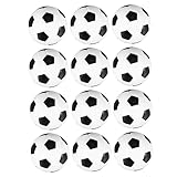BESPORTBLE 12 Stück Teiliges Tischfußball Ersatzbälle mit Strukturiertem Design für Standard...