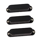 SHOWERORO 3St Pickup-Cover-Gitarre E-Gitarren-Tonabnehmer Humbucker-Abdeckungen schwarze Tonabnehmer...