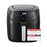 Russell Hobbs Heißluftfritteuse XXL 8L Rapid AirFryer [kompaktes Gehäuse,7 Kochfunktionen,10...