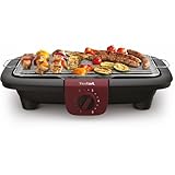 Tefal Easygrill Adjust Red Elektrogrill, 2300 Watt Tischgrill, 870 cm² Grillfläche, einfache...
