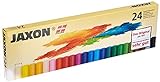 Honsell 47424 - Jaxon Ölpastellkreide, 24er Set im Kartonetui, brillante, lichtechte Farben, ideal...
