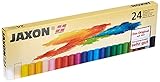 Honsell 47424 - Jaxon Ölpastellkreide, 24er Set im Kartonetui, brillante, lichtechte Farben, ideal...