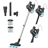 Vactidy Blitz C6 600W Staubsauger mit Kabel, 25KPa Stielstaubsauger mit Kabel, 7M Staubsauger mit...