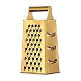 Gadpiparty Vielseitige Edelstahl Küchenreibe mit Glatter Oberfläche Multifunktionaler...