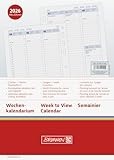BRUNNEN Wochenkalendarium Business 2026 Spaltenform | A5