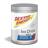 Dextro Energy Iso Drink Pulver Red Berry, isotonisches Getränkepulver Red Berry für 11 Isotonische...