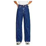 JACK & JONES Damen JJXX JXTOKYO Wide HW MR6001 NOOS Hose, Dark Blue Denim, 30/34