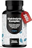 Elektrolyte Komplex - 365 Kapseln - mit Chlorid, Kalium, Calcium, Magnesium & Natrium - 920mg pro...