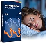 FLEERNIO Blau Nasenspreizer Besser Atmen Anti Schnarch Wiederverwendbares Schnarchstopper