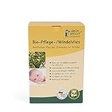 GRÜNSPECHT Bio-Pflege-/Windelvlies, Einlage für Stoffwindeln, 100% biologisch abbaubar, weich,...
