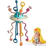Goffii Montessori Spielzeug, Sensorisches Baby Spielzeug, Motorikspielzeug zum Aufhängen,...