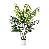 PASCH® Areca Kunstpalme groß (110 cm) - Naturgetreu & Langlebig | Realistische Kunstpflanzen groß...