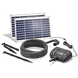 esotec Solar Bachlaufset 70 3400 PRO, Komplettset, Bachlaufpumpe 3400l/h, Solarmodul 70Wp,...
