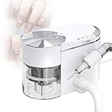 DPLXQPP Elektrischer Nagelfräser Mit Staubabsaugung 2-in-1,200w Stark,Bürstenloser Motor,0-30.000...