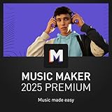 MAGIX Music Maker 2025 Premium – MUSIC MADE EASY | Audio Software | Musikprogramm | für Windows...