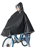 MZYFDC Regenponcho Fahrrad-Regenponcho for Damen und Herren, wasserdicht, leicht, wiederverwendbar,...