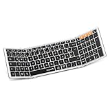 ProtoArc XK01 Faltbare Tastatur Klappbar mit Ziffernblock | Wiederaufladbare Kabellose Mini Tastatur...