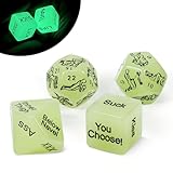 4 x Datums-/Nacht-Würfel für Paare, Valentinstagsgeschenke für Sie und Ihn, Datum, Nacht, Ideen,...