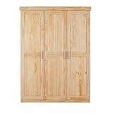 Inter Link - Kleiderschrank - Drehtürenschrank - Wäscheschrank - Garderobenschrank -...