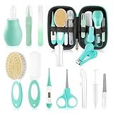 WXA Baby Healthcare and Grooming Kit with Nail Clippers, Scissors, Infant Grooming Kit for Newborns...