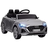 AIYAPLAY Kinder Elektroauto 12V Kinderauto mit 2,4G Fernbedienung, MP3 Musik & Hupe, Elektrofahrzeug...