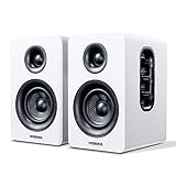 Sanyun SW208 3' Aktive Bluetooth 5.0 Regallautsprecher - 60W-Kohlefaser-Lautsprechereinheit -...