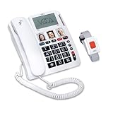 VOCA Großtastentelefon für Senioren | CP141 4G-Mobiltelefon mit Verstärker | Laute Telefone für...