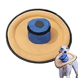 Nexusectar Hundespielzeug mit Fliegender Scheibe, interaktives, reflektierendes Haustierzubehör,...