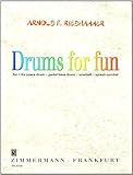 Drums for fun: Trommel-Set (Militärtrommel, pedal große Trommel, cowbell, splash Becken).