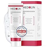 Medolin® Hämorrhoiden Salbe - Gegen Schwellungen, Juckreiz, Schmerzen & Blutungen -...