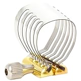 ABOOFAN Einstellbarer Saxophon Ligaturclip aus Edelstahl Hohler Blattschrauben klammer für Tenor...