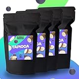 BubbleMania Authentische Taiwanische Tapioka-Perlen für Bubble Tea [4er Pack] Bubble Boba Milchtee...