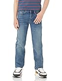 Amazon Essentials Jungen Gerade geschnittene Jeans mit normaler Passform, Helle Waschung, 7 Jahre...