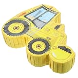 VALICLUD Gelbe Bagger Piñata mit Süßigkeiten Gefüllt Handgefertigte Papier Piñata für...