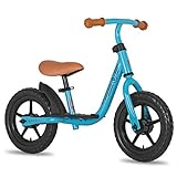 joystar 10 Inch Kids Balance Bike with Footrest for Child Girls 10' Glider Slider Bikes No Pedal...