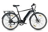 CHRISSON 28 Zoll E-Bike e Trekking Bike Herrenrad eSARGOS Gent mit 9G Shimano 14Ah 506Wh Samsung...