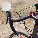 Lenkerenden-Fahrradspiegel, HD, Einfach zu Installieren, Fahrrad-Rückspiegel, Glas, Metall,...