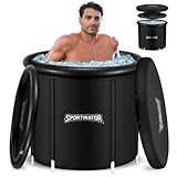 SPORTINATOR Regenerate Eisbad Tonne Ø 80 cm | 400 L | Kältetherapie & Regeneration |...