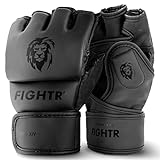 FIGHTR® Profi MMA Handschuhe für Grappling Sparring Training, Kickboxen Kampfsport Muay Thai...