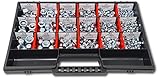 Muttern Sortiment M4-M5-M6-M8-M10-M12 554 tlg. Schraubenbox